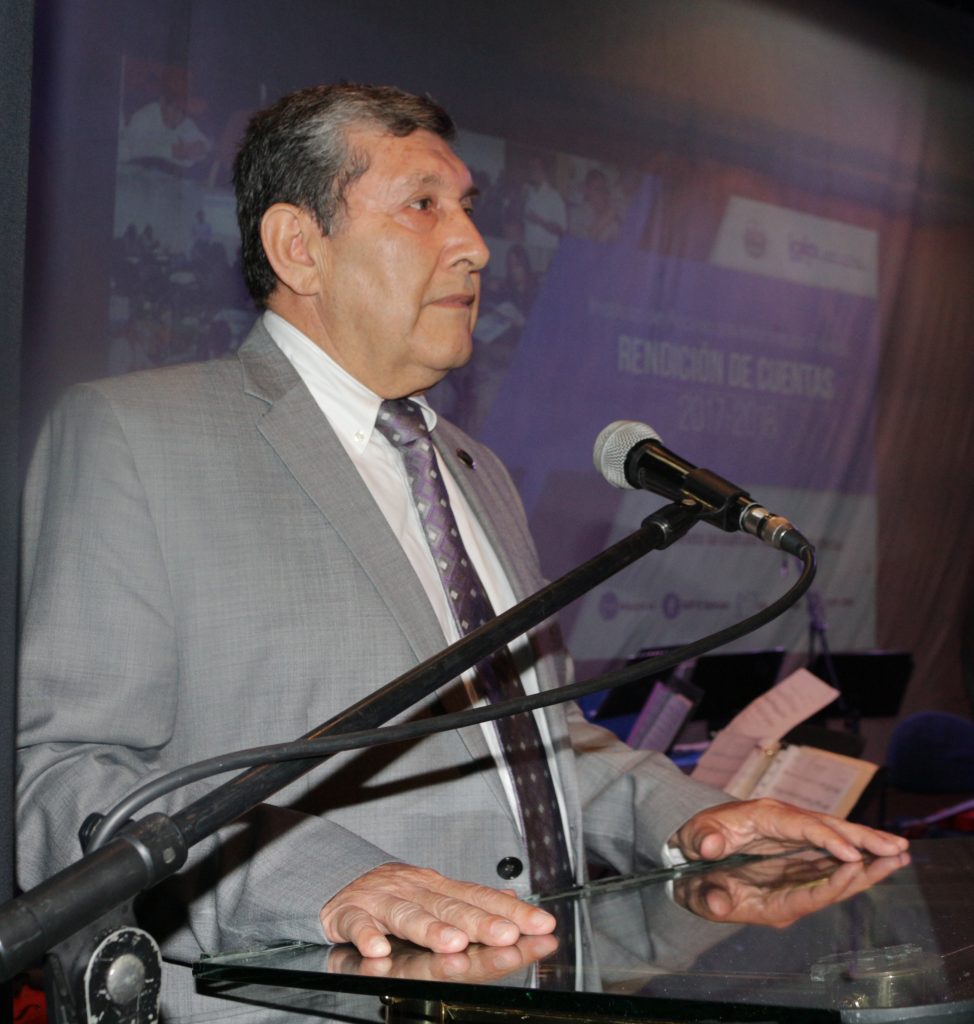 Comisionado Presidente del IAIP, Carlos Ortega